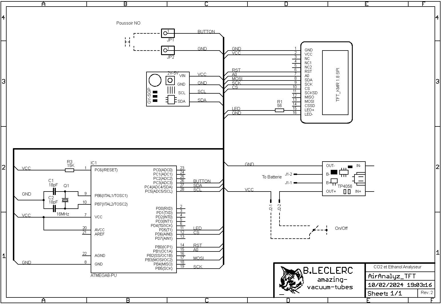 Air analyzer sch