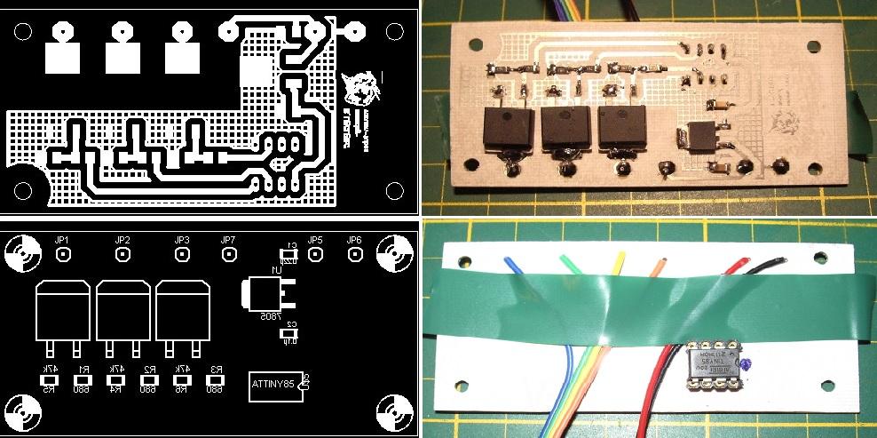 Tube lamp led pcb