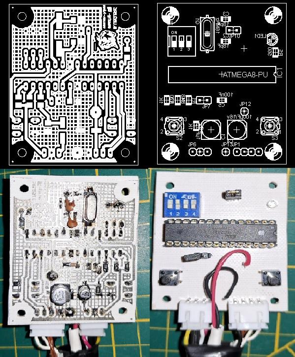 Tv pong atmega pcb