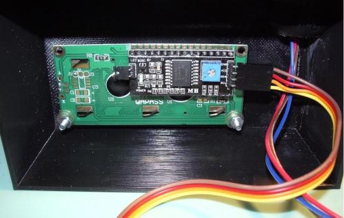 Wifi clock lcd drv